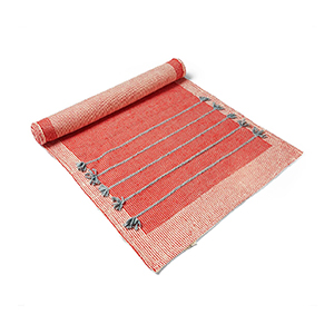 Nirvana Red Cotton Yoga Mat