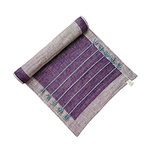 Nirvana Violet Cotton Yoga Mat