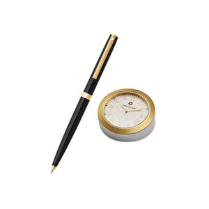 Pen Sheaffer Sagaris 9475 - Black Barrel & Chrome Cap with Gold Tone Trim BP